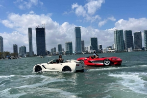 JetCars Miami Beach y paseo en barco gratis + 250 $ a pagar al registrarte