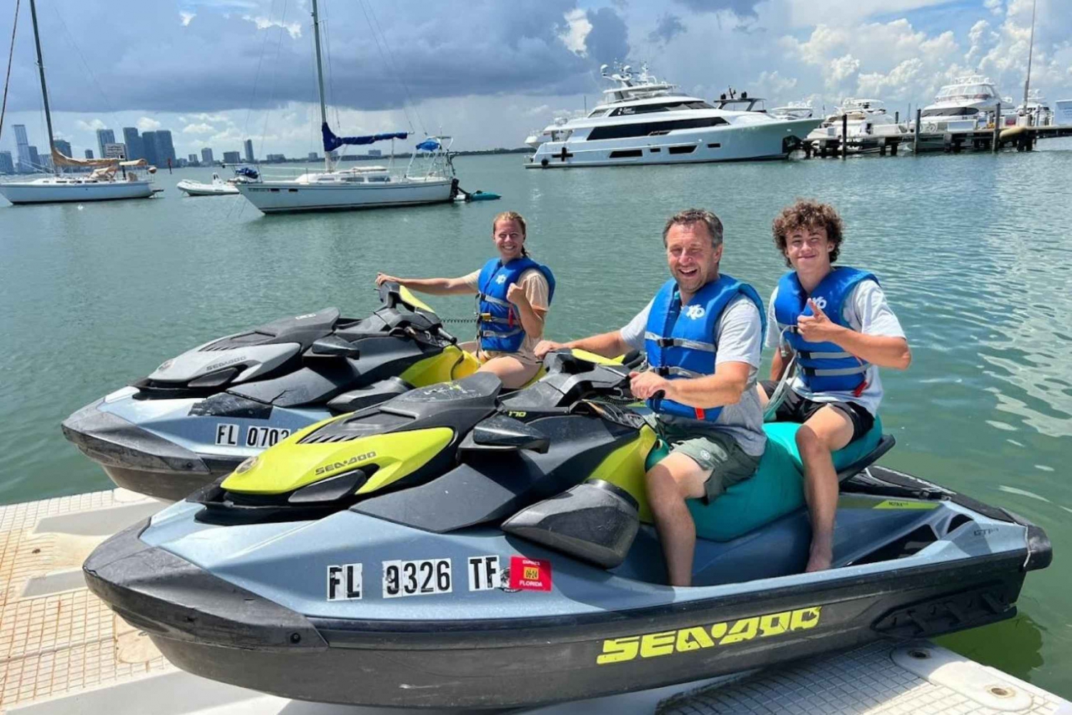 Jazda na skuterze wodnym w Miami