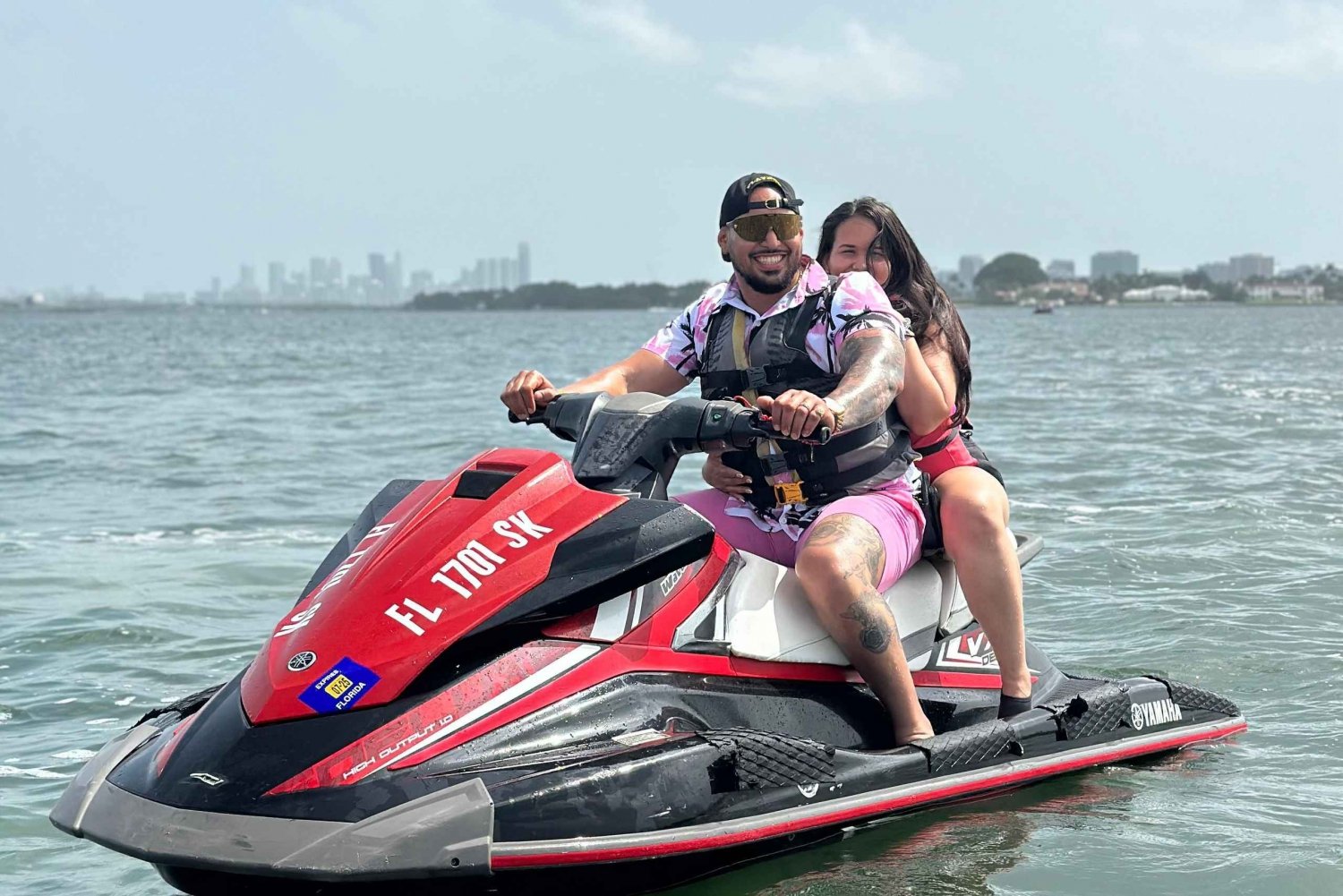 Jetski i Miami Jetski-tur i Miamis vackra vatten