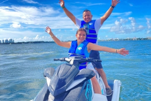 Miami: Jetski-tur i Miamis vakre farvann