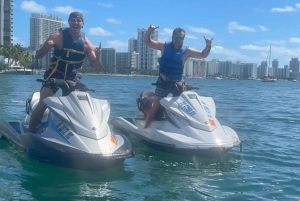 Jetski i Miami Jetski-tur i Miamis vackra vatten