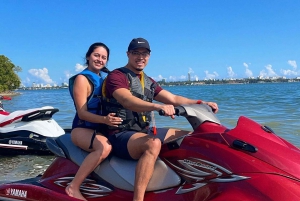 Miami: Jetski-tur i Miamis vakre farvann