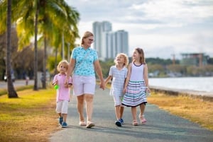 Familietur til fots i Miami