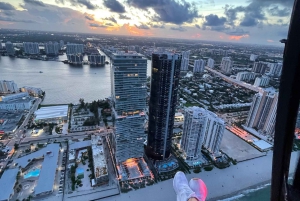 Lauderdale: Sunset Private Helicopter-Hard Rock Guitar-Miami