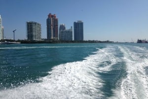 LOKALER BETALAR 5 USD Miami Beach till och från Downtown Miami båttur