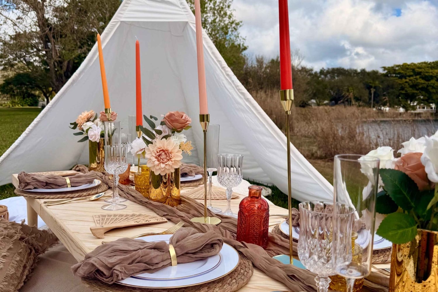 Esperienza di picnic di lusso sulla spiaggia vicino a Miami