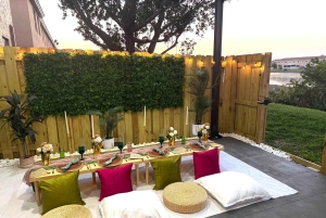 Esperienza di picnic di lusso sulla spiaggia vicino a Miami