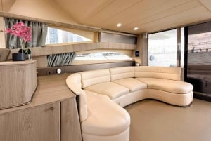 Bateau privé de luxe de 18 mètres + 2 jet-skis vers les îles de Miami