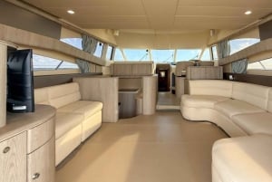 Bateau privé de luxe de 18 mètres + 2 jet-skis vers les îles de Miami