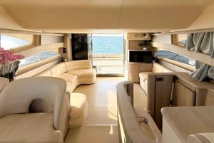 Bateau privé de luxe de 18 mètres + 2 jet-skis vers les îles de Miami