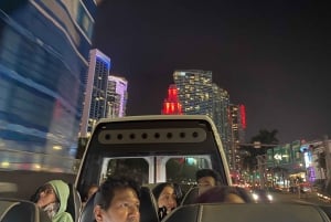 Miami: 2-Hour Guided Panoramic City Tour by Night