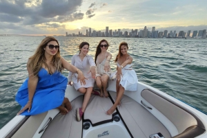 Miami: 2-stündige Bootsfahrt mit Musik (BYOB)