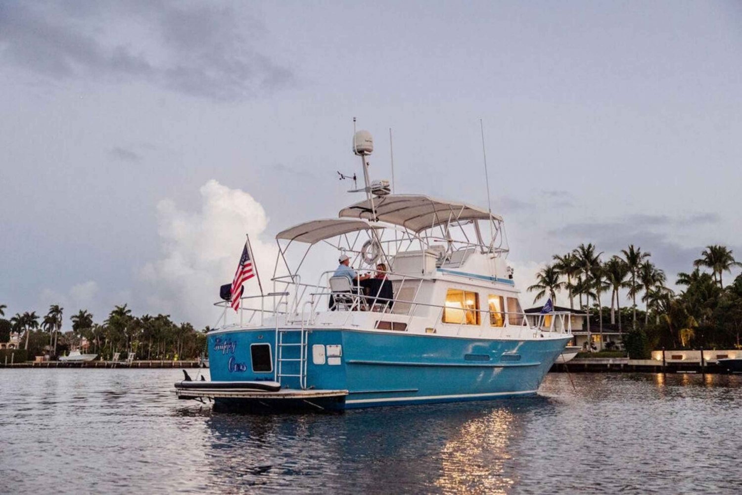 Miami: 2 Hour Sunset Cruise for up to 4 guests.