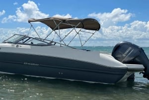Miami: 24-Foot Private Boat for up to 8 People