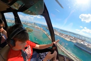 Tour privato in elicottero di lusso di 30 minuti a South Beach