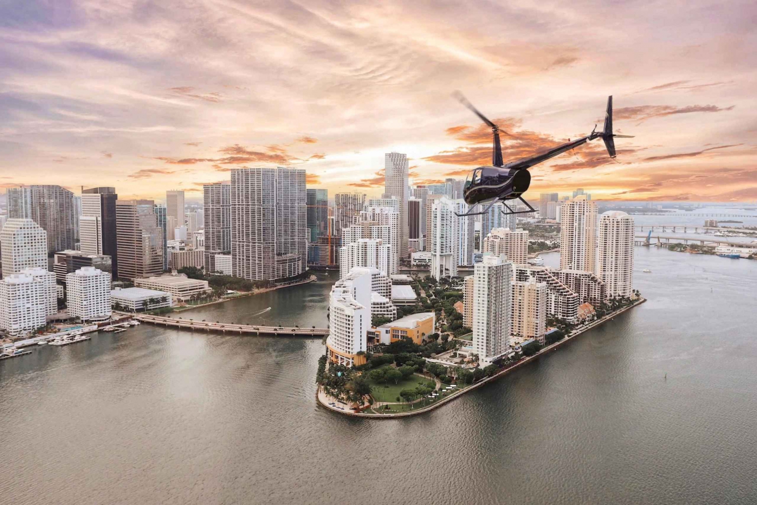 Miami: South Beach and Downtown Helicopter Tour