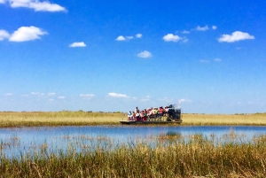 Miami Beach: 60 min. luftbåt, transport og naturreservat