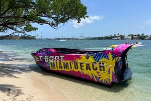 Extravagancia Acuática de Miami Jet Boat