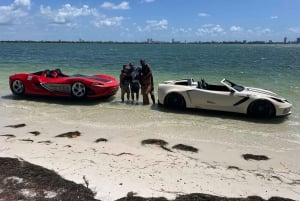 Miami Beach: 1 Hour Jetcar Rentals & 30min Celeb Boat Tour