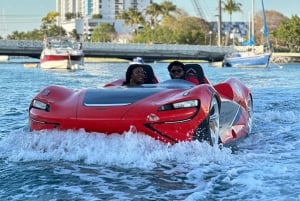 Miami Beach: 1 Hour Jetcar Rentals & 30min Celeb Boat Tour