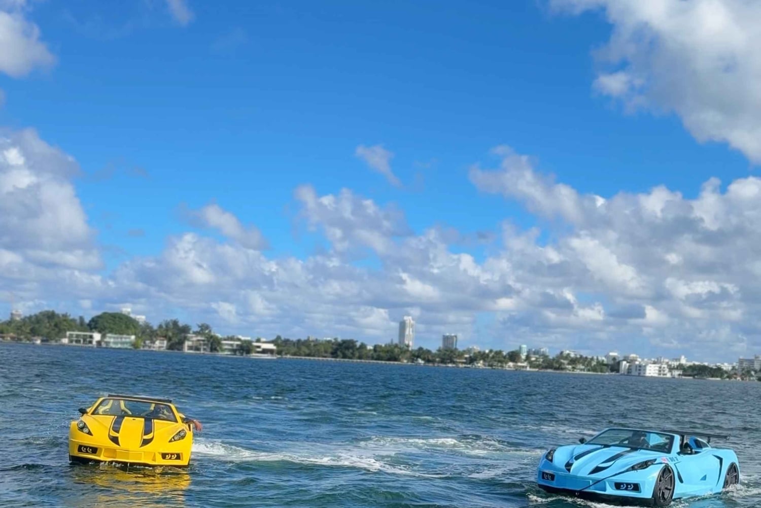 Miami Beach 1-HOUR JETCAR RIDE PLUS FREE 1-HOUR BOAT TOUR