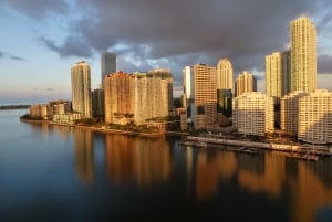Miami Beach: 30 minutters privat solnedgangstur i luksushelikopter