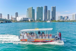 Cruise med vandtaxa i Miami Beach og Miami Biscayne Bay SKYLINE