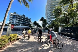 Alquiler de bicicletas o eBikes en Miami Beach con mapa