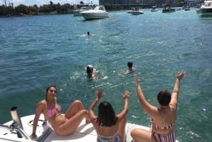 Miami Beach: Yacht Cruise with Swim Stop
