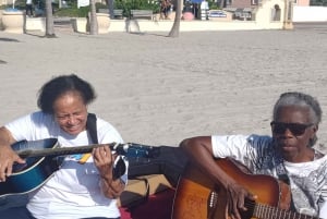 Miami: Aula de guitarra na praia