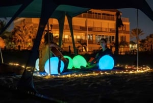 Miami: Gitaarles op het strand