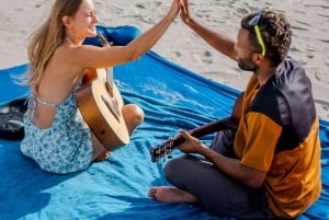 Miami: Lección de guitarra en la playa