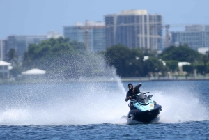 Miami Beach: ¡Aventura en moto acuática con paseo en barco gratis!
