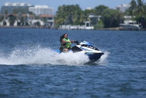 Miami Beach: ¡Aventura en moto acuática con paseo en barco gratis!