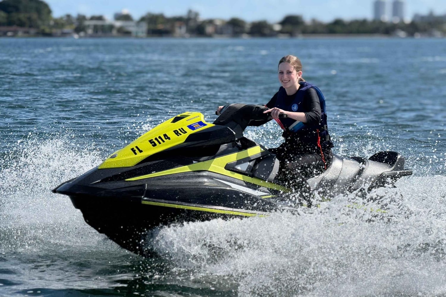 Miami Beach: Jetski spændende eventyr tur