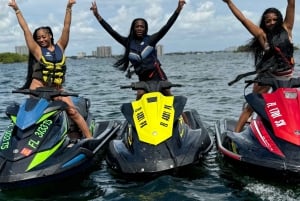 Miami Beach: Jetski spændende eventyr tur