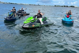 Miami Beach: Jetski spændende eventyr tur