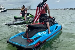 Miami Beach: Jetski spændende eventyr tur