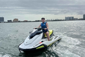 Miami Beach Jetski Rental Experience + Boat and Drinks
