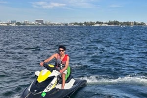Vannscooter på Miami Beach + gratis båttur
