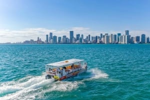 Miami-Beach & Miami Skyline Hop-On/Hop-Off-Boot-Kreuzfahrt