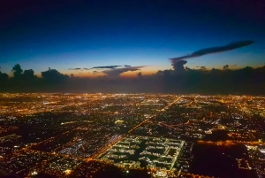 Miami Beach: Night Lights Private Air Tour - Free Champagne