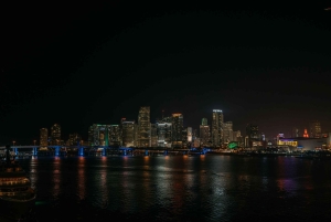 Miami Beach: Night Lights Private Air Tour - Free Champagne