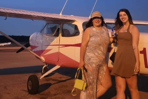 Miami Beach: Night Lights Private Air Tour - Free Champagne