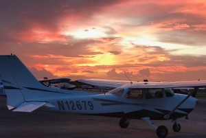 Miami Beach: Night Lights Private Air Tour - Free Champagne