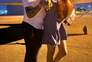 Miami Beach: Night Lights Private Air Tour - Free Champagne