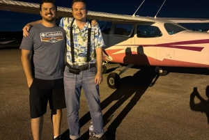 Miami Beach: Night Lights Private Air Tour - Free Champagne