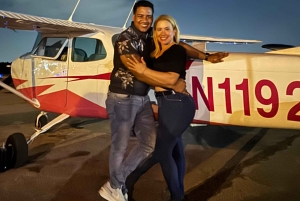 Miami Beach: Night Lights Private Air Tour - Free Champagne