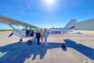 Miami Beach: Private Luxury Airplane Tour with Champagne
