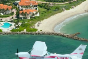 Miami Beach: Wycieczka prywatnym luksusowym samolotem z szampanem